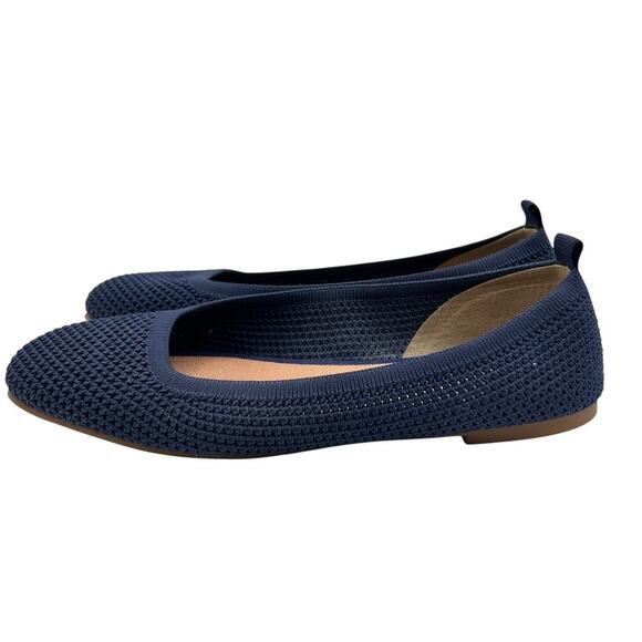 Lucky Brand Women's Blue Daneric Slip On Ballet Flat Size 6.5M - Picture 4 of 8